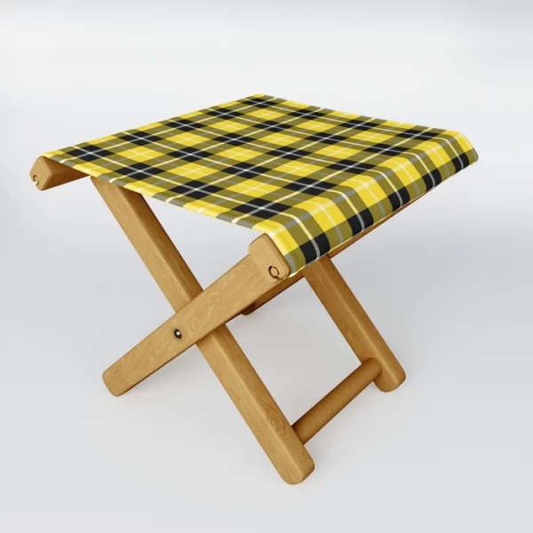 Barclay tartan folding stool