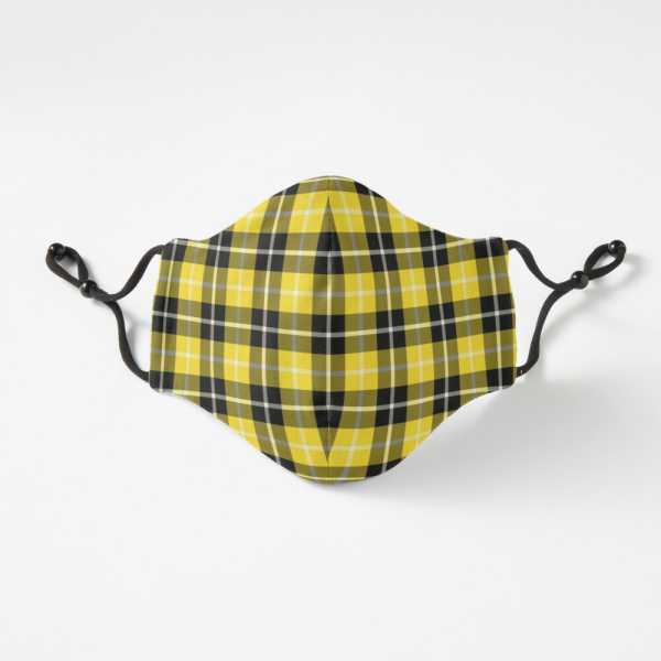 Barclay tartan fitted face mask