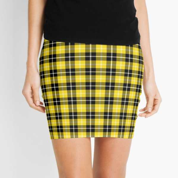 Barclay tartan mini skirt