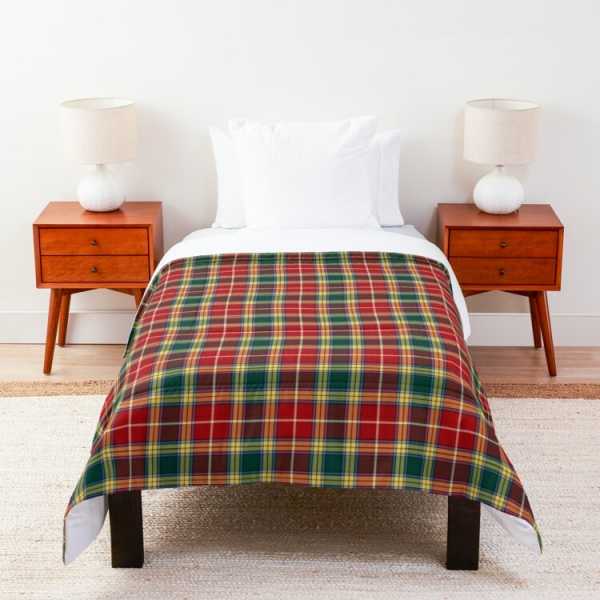 Clan Baxter Tartan Comforter