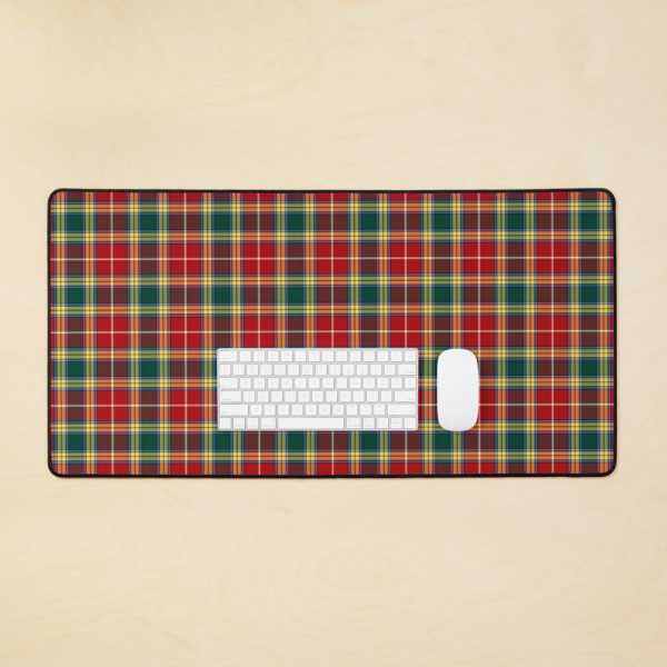 Baxter tartan desk mat