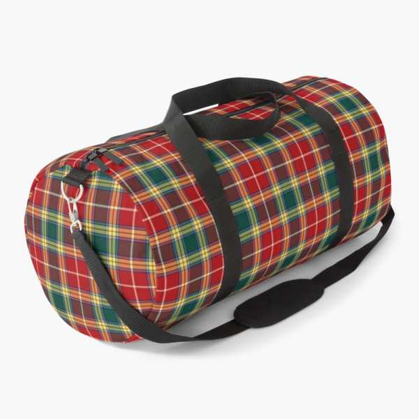 Baxter tartan duffle bag