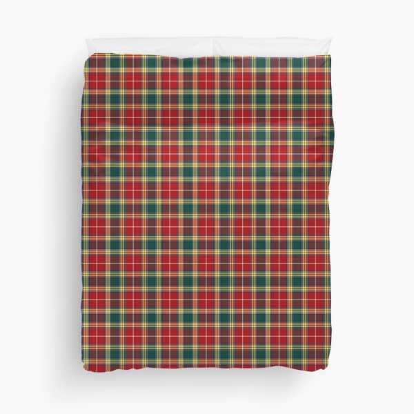 Clan Baxter Tartan Duvet Cover