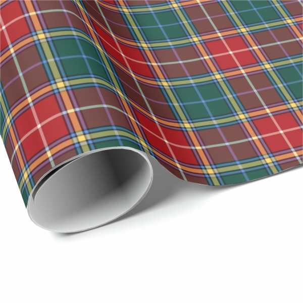 Clan Baxter Tartan Gift Wrap