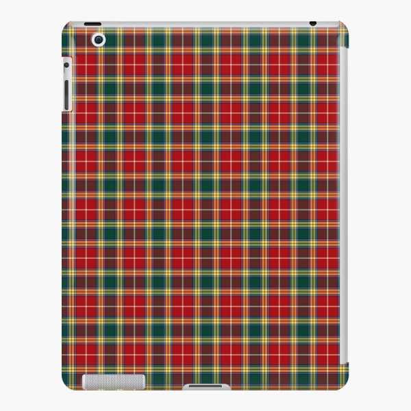 Clan Baxter Tartan iPad Case
