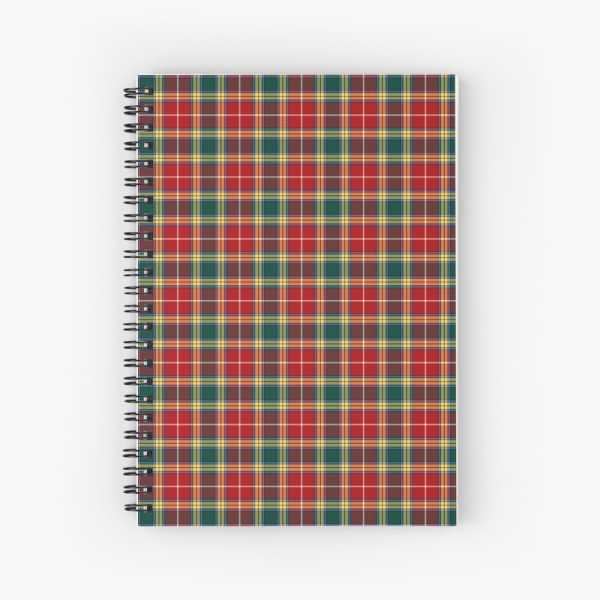 Clan Baxter Tartan Notebook