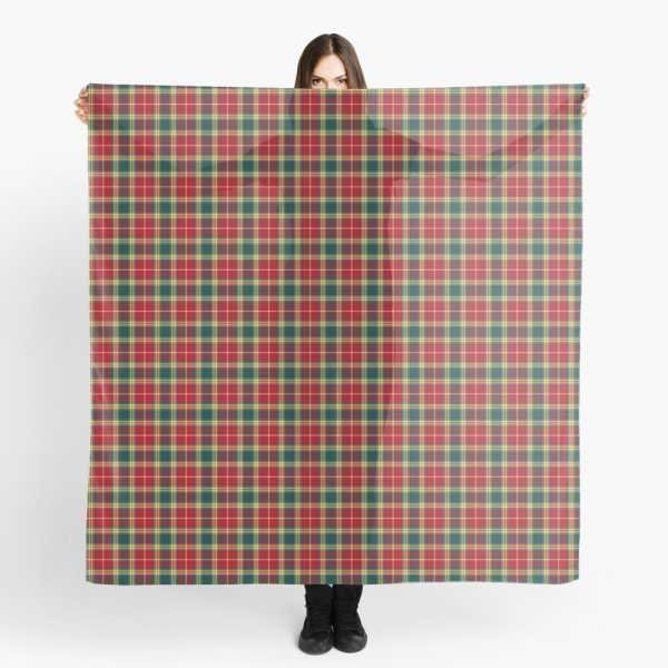 Baxter tartan scarf