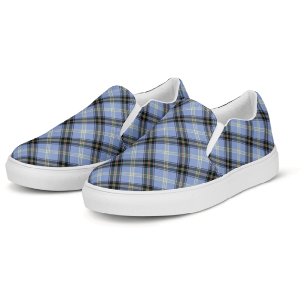 Clan Bell Tartan Slip-On Shoes