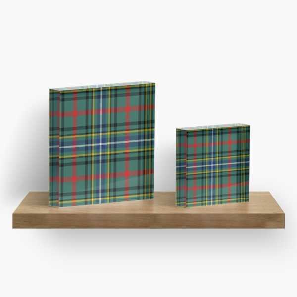 Clan Bisset Tartan Block