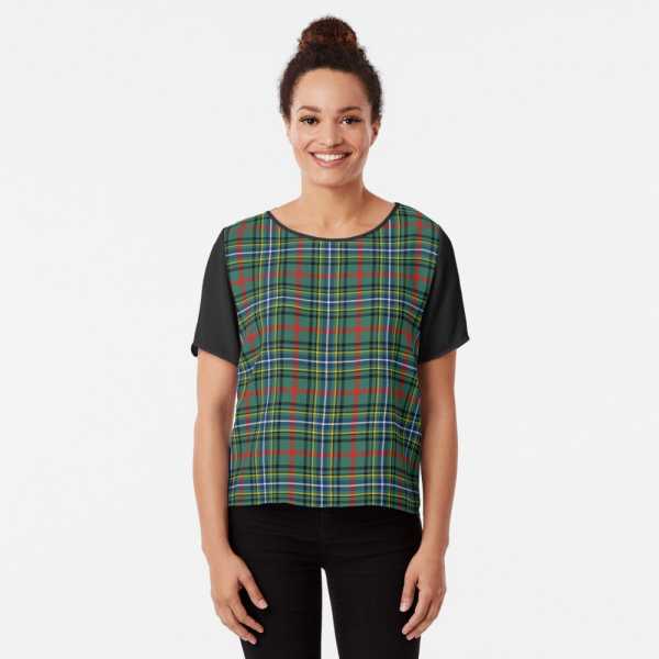 Clan Bisset Tartan Top