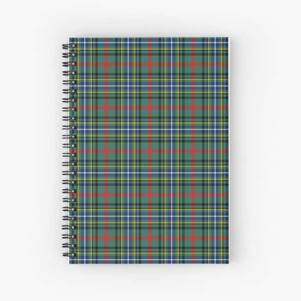 Clan Bisset Tartan Notebook