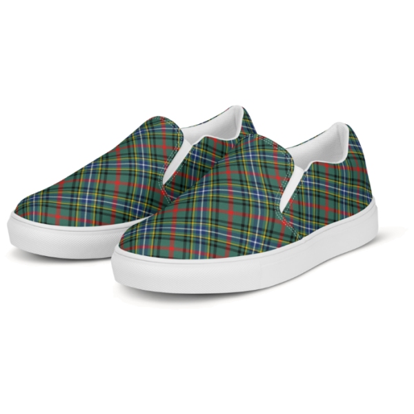 Bisset tartan men's slip-on shoes