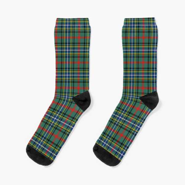 Bisset tartan socks