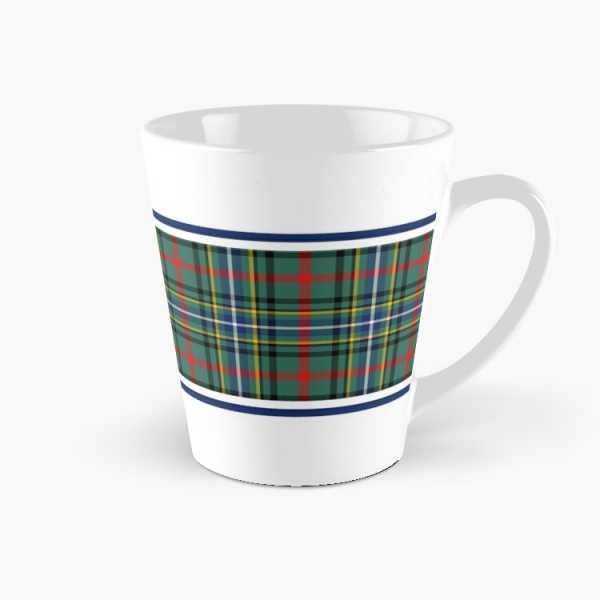 Clan Bisset Tartan Tall Mug