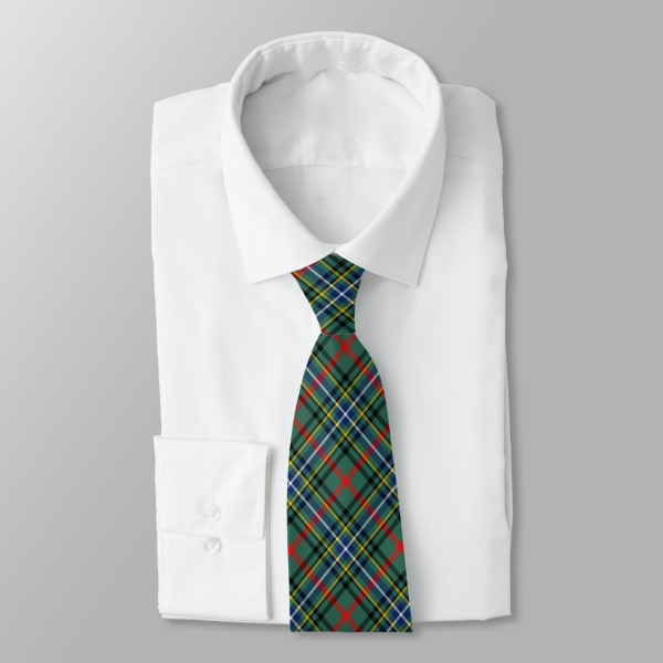 Clan Bisset Tartan Tie