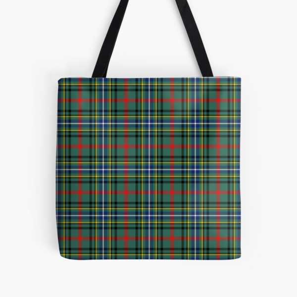 Clan Bisset Tartan Tote Bag