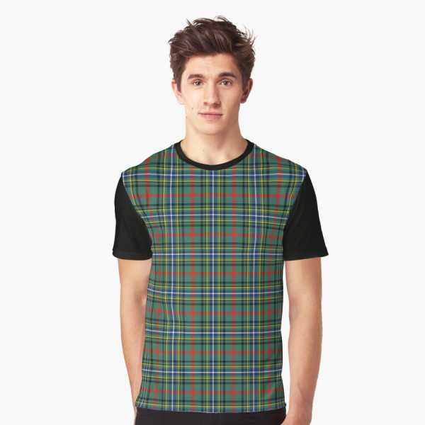 Bisset tartan tee shirt