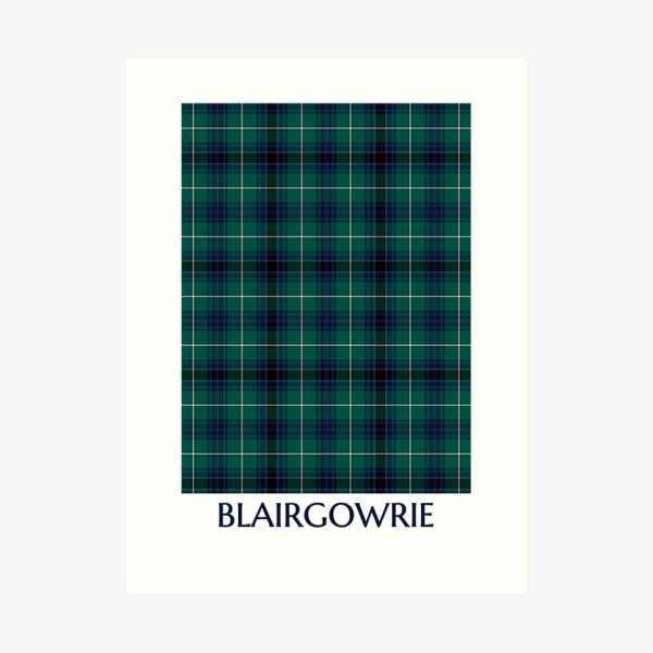 Blairgowrie Tartan Print