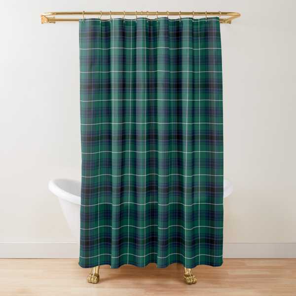 Blairgowrie tartan shower curtain