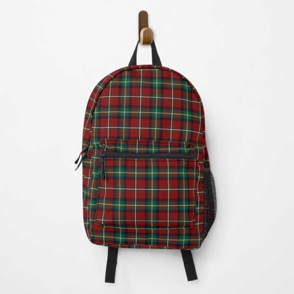 Boyd tartan backpack