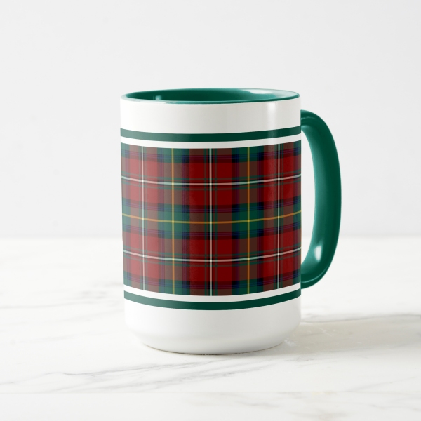 Boyd tartan coffee mug