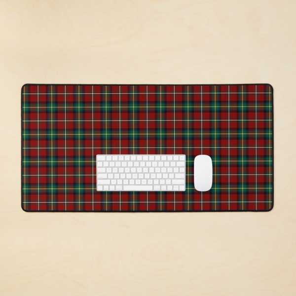 Boyd tartan desk mat