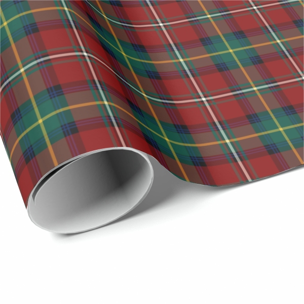 Boyd tartan wrapping paper