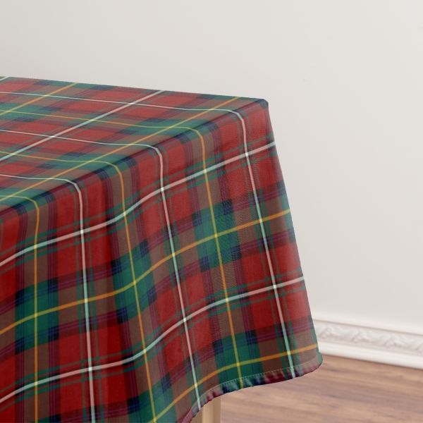 Boyd tartan tablecloth