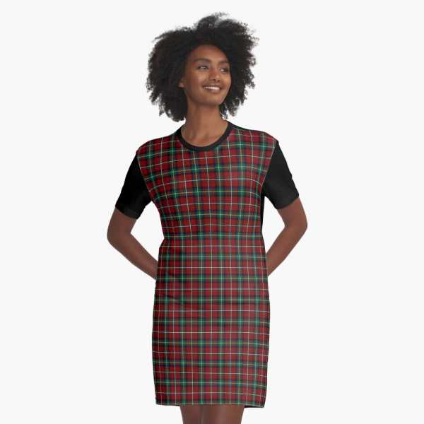 Boyd tartan tee shirt dress