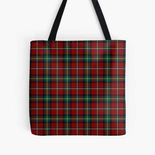 Boyd tartan tote bag