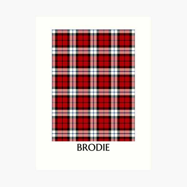 Clan Brodie Dress Tartan Print