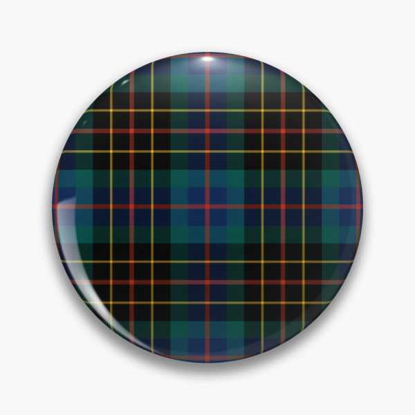 Brodie Hunting tartan pinback button