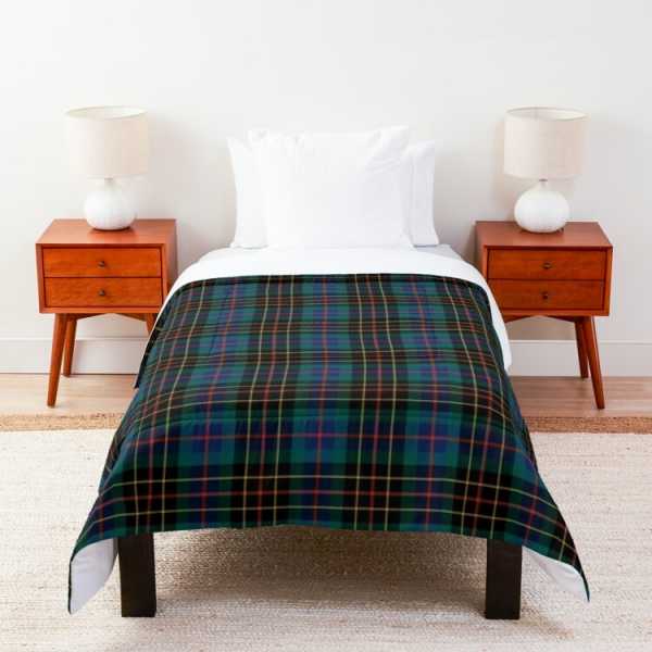 Brodie Hunting tartan comforter