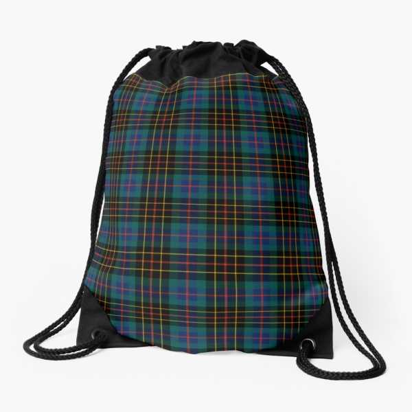 Clan Brodie Hunting Tartan Cinch Bag