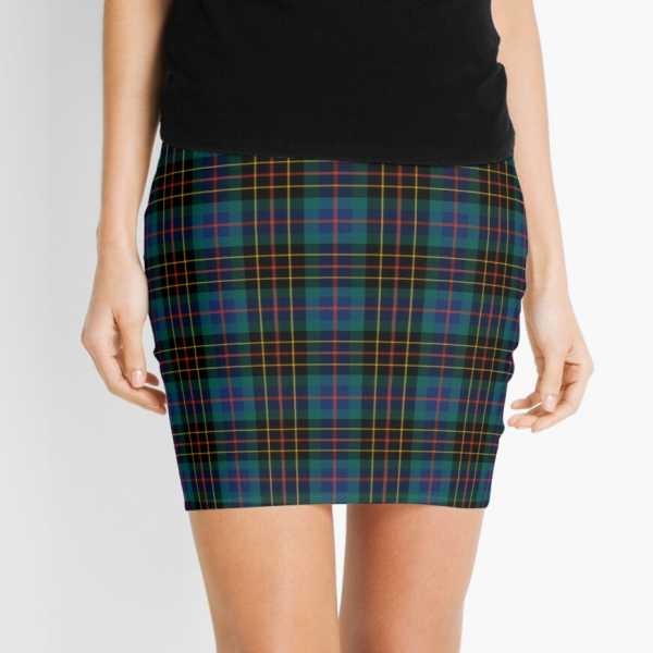 Brodie Hunting tartan mini skirt