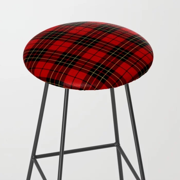 Clan Brodie Tartan Bar Stool