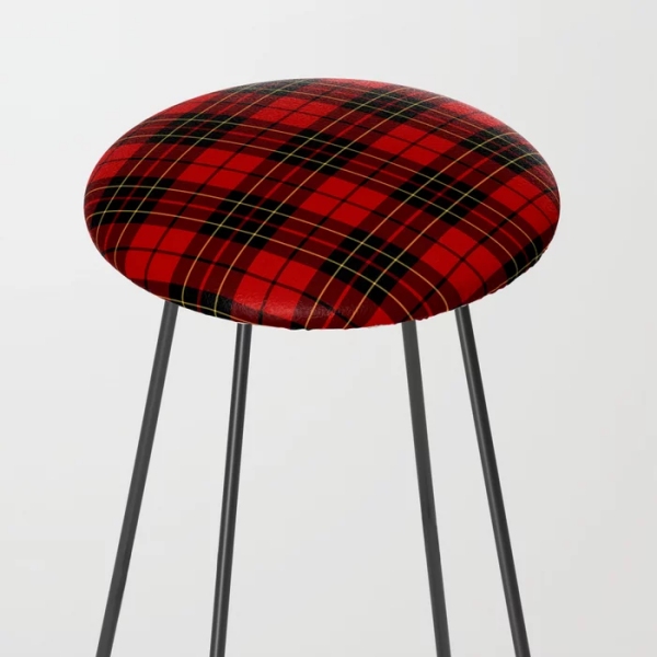 Clan Brodie Tartan Counter Stool