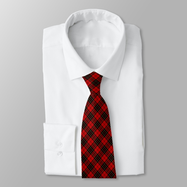 Brodie tartan necktie