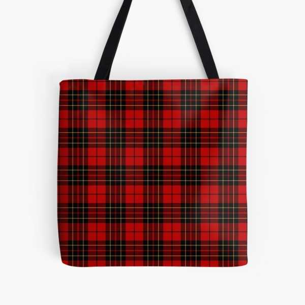 Brodie tartan tote bag