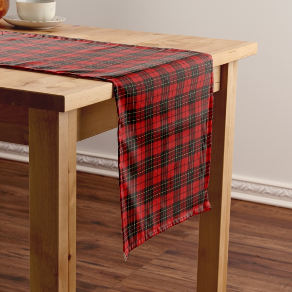 Brodie tartan table runner