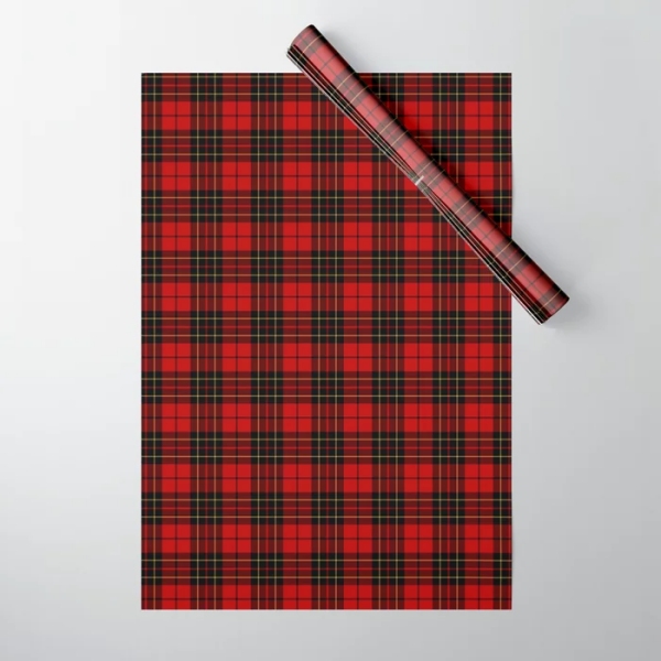 Brodie tartan wrapping paper