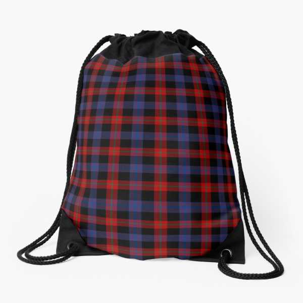 Clan Brown Tartan Cinch Bag