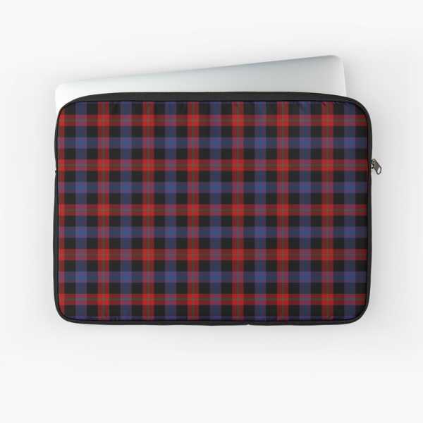 Clan Brown Tartan Laptop Case