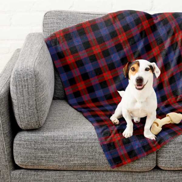 Clan Brown Tartan Pet Blanket