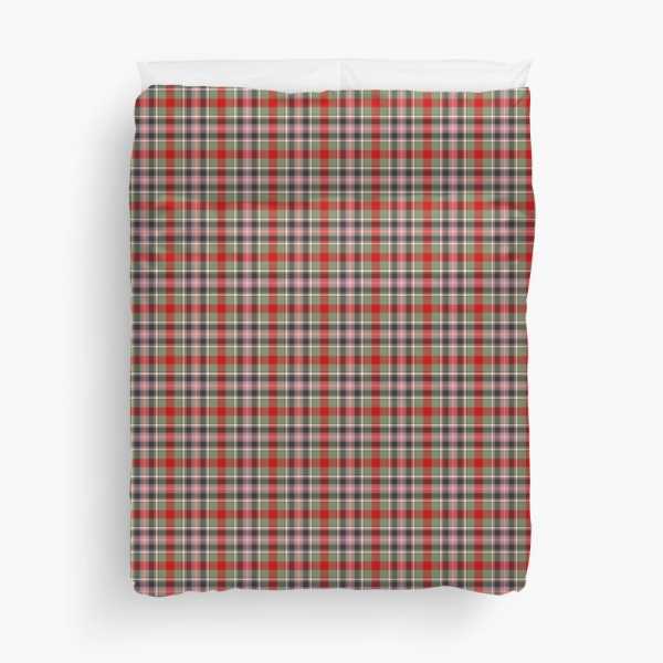 Clan Bruce of Kinnaird Tartan Duvet Cover