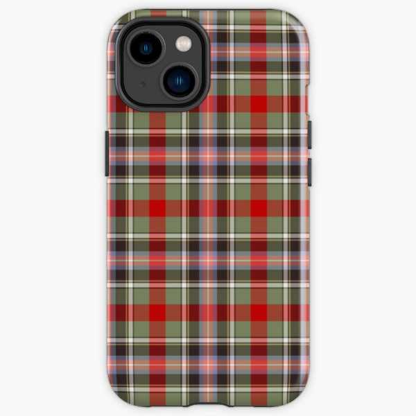 Clan Bruce of Kinnaird Tartan iPhone Case