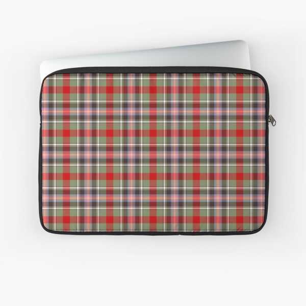 Clan Bruce of Kinnaird Tartan Laptop Case