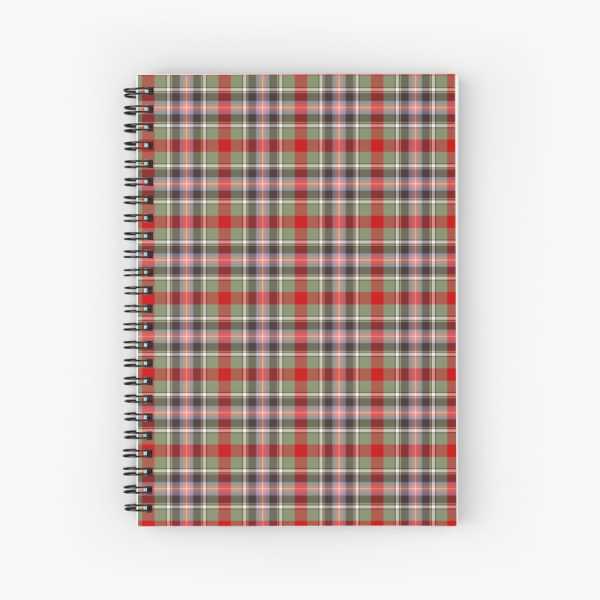 Clan Bruce of Kinnaird Tartan Notebook