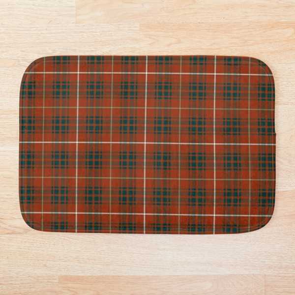 Bruce Weathered tartan floor mat