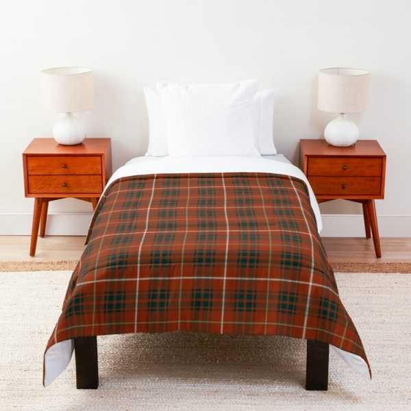 Clan Bruce Weathered Tartan Comforter